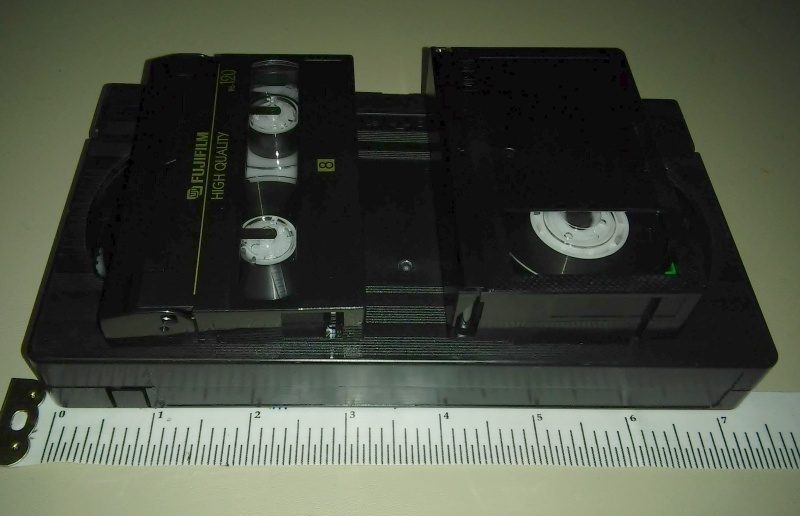 video tapes - 8mm vhs-c vhs